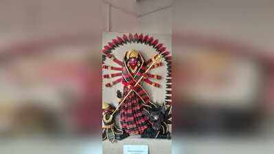 7,000 discarded pens & a 6-foot-idol: Dhubri artist reimagines devotion