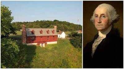 George Washington spent much of his childhood at Ferry Farm; after Walmart bought the Virginia property in 1996, locals raised $2.2 million to save it and donated it to a nonprofit foundation