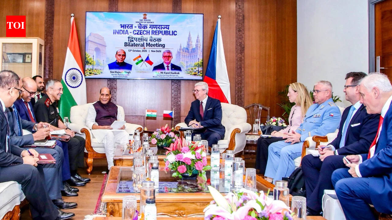 Rajnath, Czech first deputy PM agree to expand defence cooperation between two countries