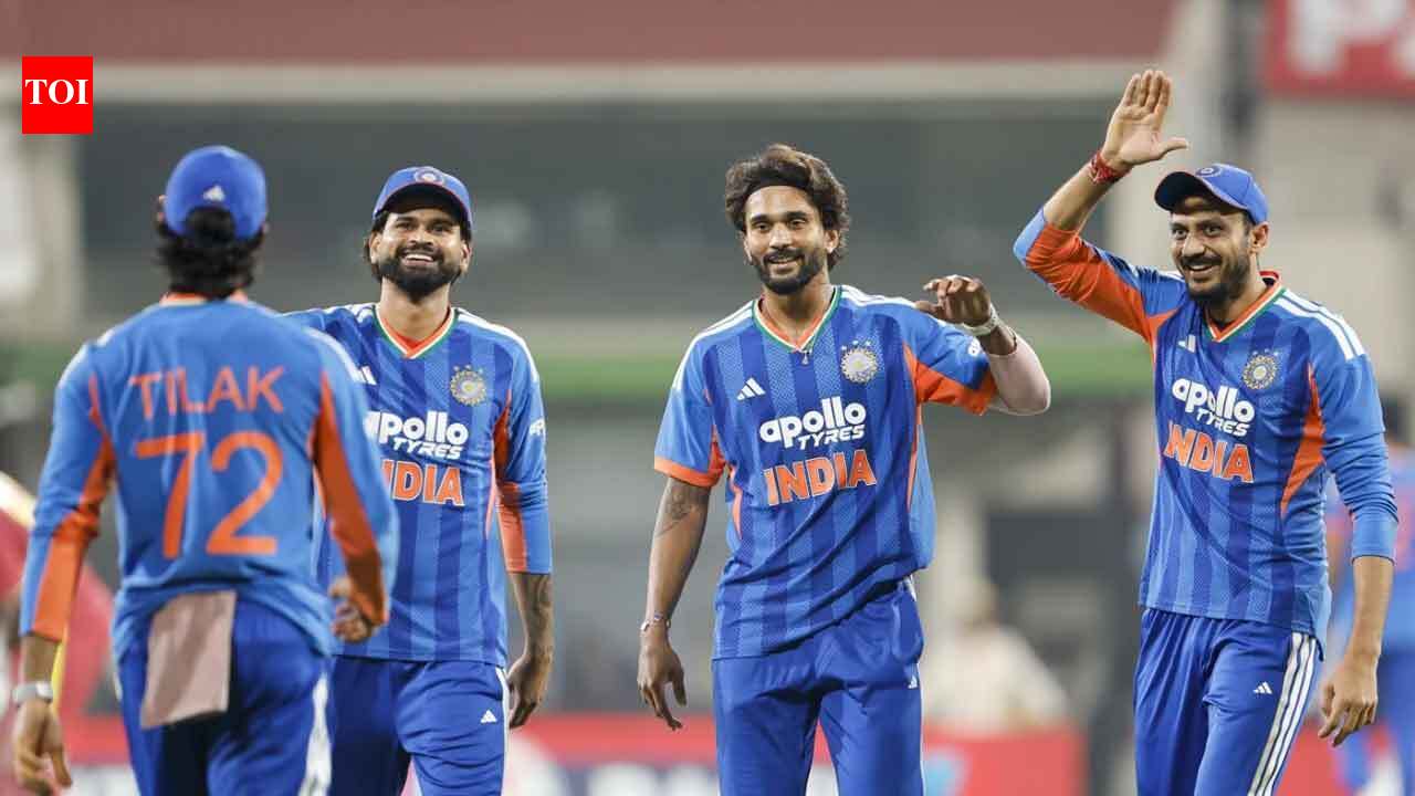India and West Indies T20I series action