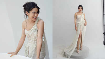 Sara Ali Khan’s Gaurav Gupta saree-gown has a beautiful Indian twist you won’t miss