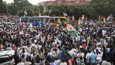 Delhi Police register 4 FIRs over INDIA bloc march; seek takedown of 500 pieces of content