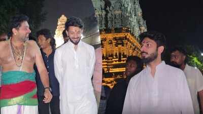 Anirudh Ravichander offers special prayers at Tiruvannamalai temple ahead of Rajinikanth’s 'Jailer 2' release