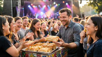 A street vendor turned selling baklava outside concerts into a business that hit nearly $70,000 in monthly sales