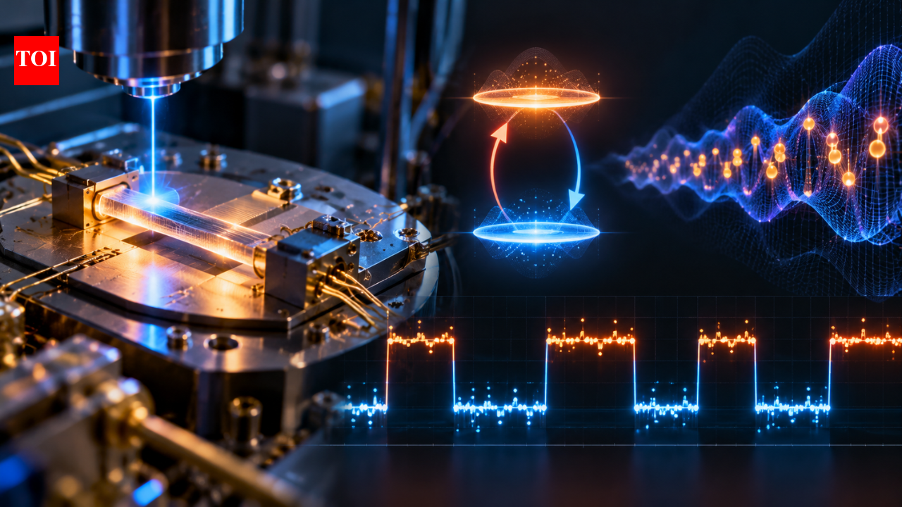 Scientists observed a quantum jump in sound in real time by tracking tiny energy changes hundreds of times in milliseconds