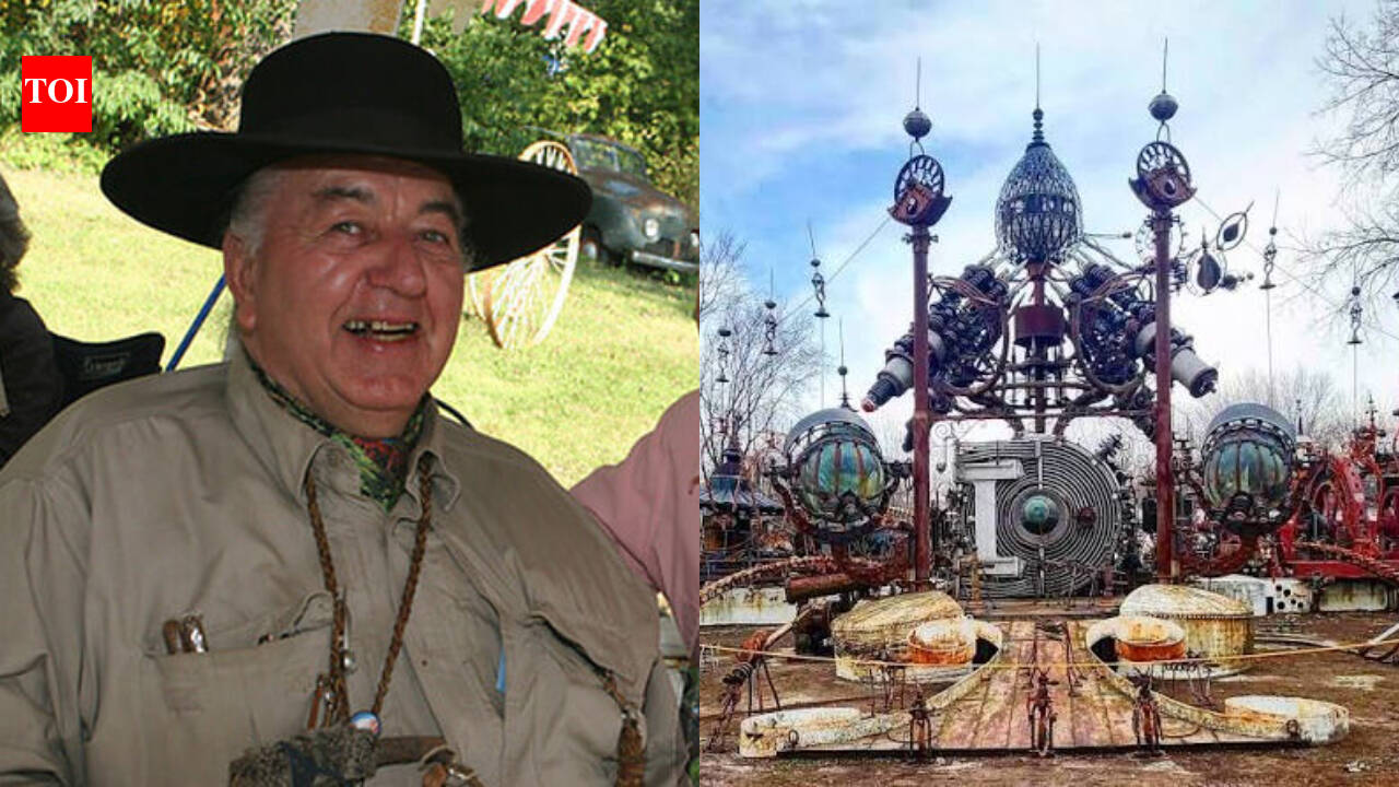 Wisconsin expert turns scrap metal into 300-ton Forevertron sculpture park marvel