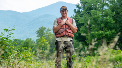 A Vermont forester bought 175 acres of degraded woodland in 2017; after nine years of restoring habitats, the land now features a wildlife pond, rich vegetation and an orchard of more than 100 fruit trees