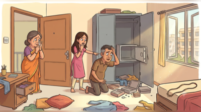 Driver returns home in Bengaluru to find gold worth Rs 60 lakh stolen