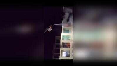 Nurse helps rescue residents trapped in Nalasopara building fire