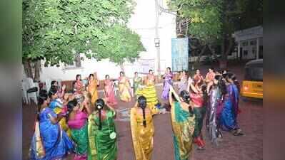 Bathukamma celebrated in grand manner at Warangal collector’s office