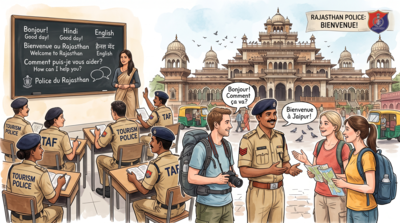 Raj Police trains 22 personnel in French to aid tourists