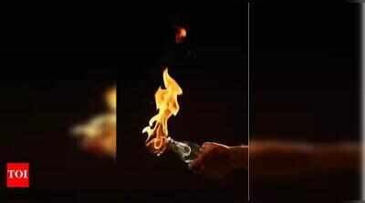 Two arrested for hurling petrol bomb at house