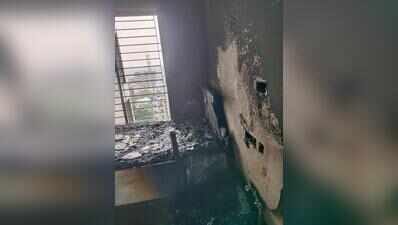 Twin blazes & fallen tree keep fire brigade on toes
