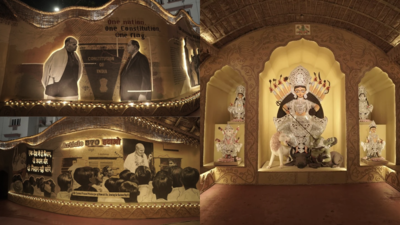 After political shift, Suruchi Sangha Durga Puja puts spotlight on Syama Prasad Mookerjee