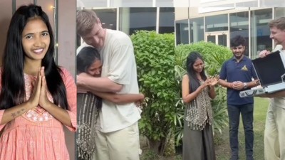 YouTuber MrBeast meets Gujarat woman after 365-day challenge, surprises her with $10,000