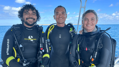 Researchers and Indigenous rangers documented two submerged sites off Western Australia, including stone artefacts near an ancient spring; the landscape flooded at least 9,000 years ago and stone came from 23 km away