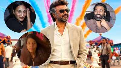 'Jailer 2': Anirudh-Kavya Maran’s viral theatre pictures grab attention; Dhanush-Aishwarya watch Rajinikanth’s film with family