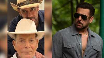 Salman Khan shares RARE pics with father Salim Khan, says 'Baap baap hota hai, he is the real monster'