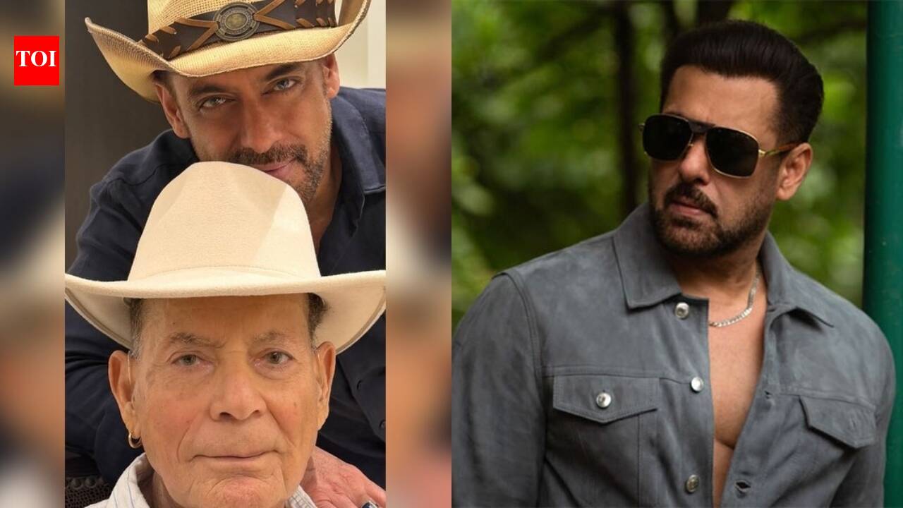 Salman Khan shares RARE pics with father Salim Khan, says 'Baap baap hota hai, he is the real monster'