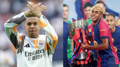 Barcelona's Lamine Yamal surpasses Kylian Mbappe as youngest ever to reach UCL milestone