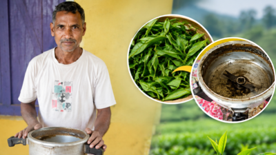 An old pressure cooker + mixer-grinder became a tea-processing machine: Meet 51-year-old Assam farmer Ratan Ray, whose low-cost invention crushes, tears and curls tea leaves