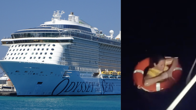 A 44-year-old woman jumped into the sea from a cruise ship near Greece; 20 hours later, she was found alive in a lifebuoy, telling rescuers she wanted to disembark