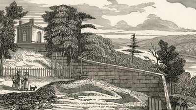 In 1823, Glasgow residents tore down a 12-foot wall topped with iron spikes and broken glass in a fight over a riverside path; archaeologists have now uncovered its remains and a token bearing the city's motto