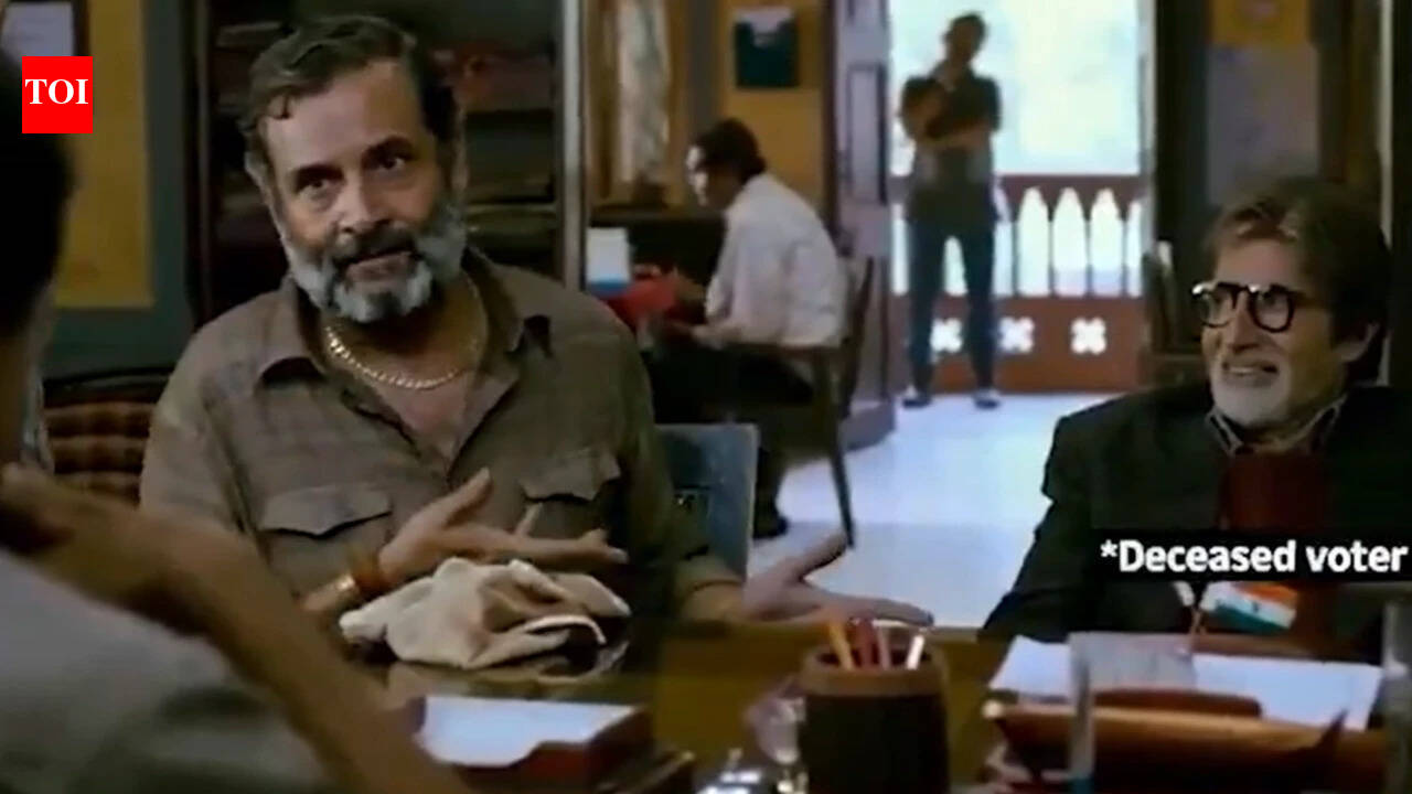 'SIR explain': Smriti Irani turns 'Big B' movie scene into Rahul Gandhi jibe