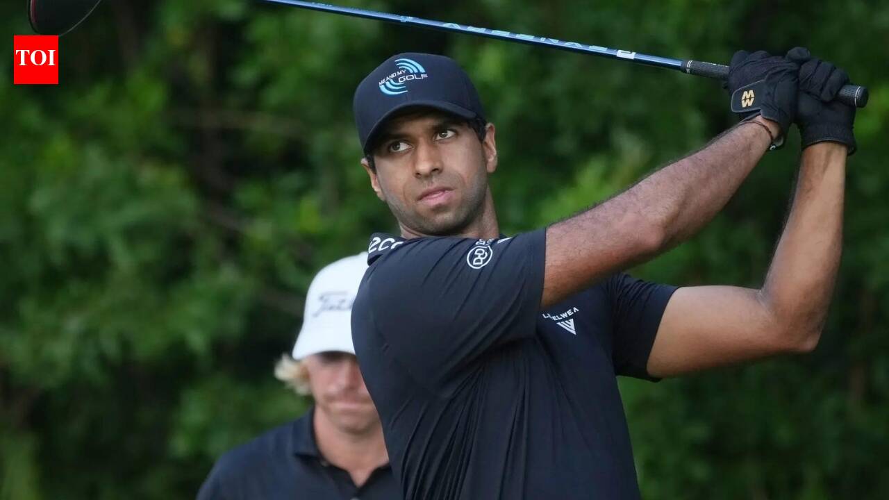 Aaron Rai celebrates his PGA Championship victory