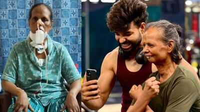 ‘Doctors said her jaw had to be removed’: 57-year-old stage 4 oral cancer survivor rebuilds her strength, deadlifts 80 kg as son gives up singing career to care for her