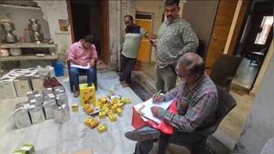 413kg suspected adulterated ghee seized in Chittorgarh raid