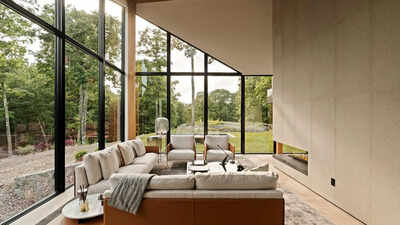 In 2020, Canadian entrepreneur David Ingram bought a rare Aston Martin-designed Hudson Valley home at the rendering stage; six years later, the finished 55-acre compound is listed for $19.5 million