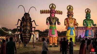 30-foot 'cockroach' effigy to join Ravan, Kumbhkaran and Meghnad at Delhi Ramleela