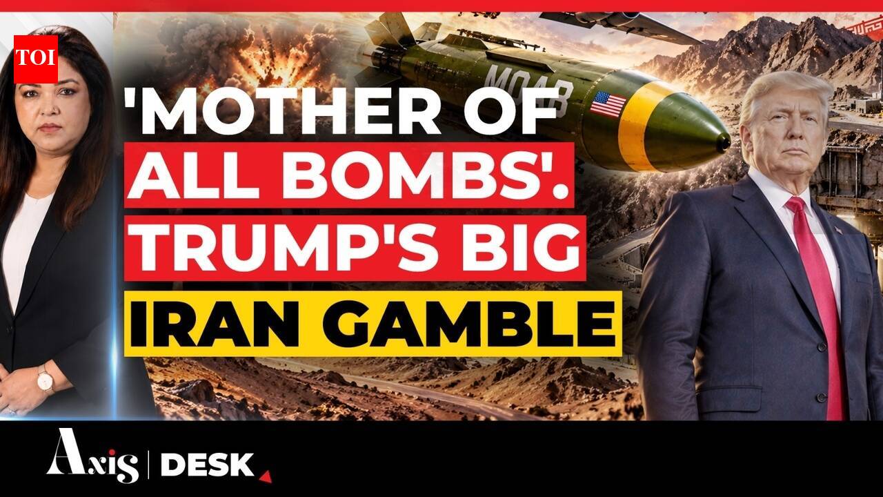 Trump's Iran War Exit Plan Out: 'Mother Of All Bombs' For Massive Blast ...