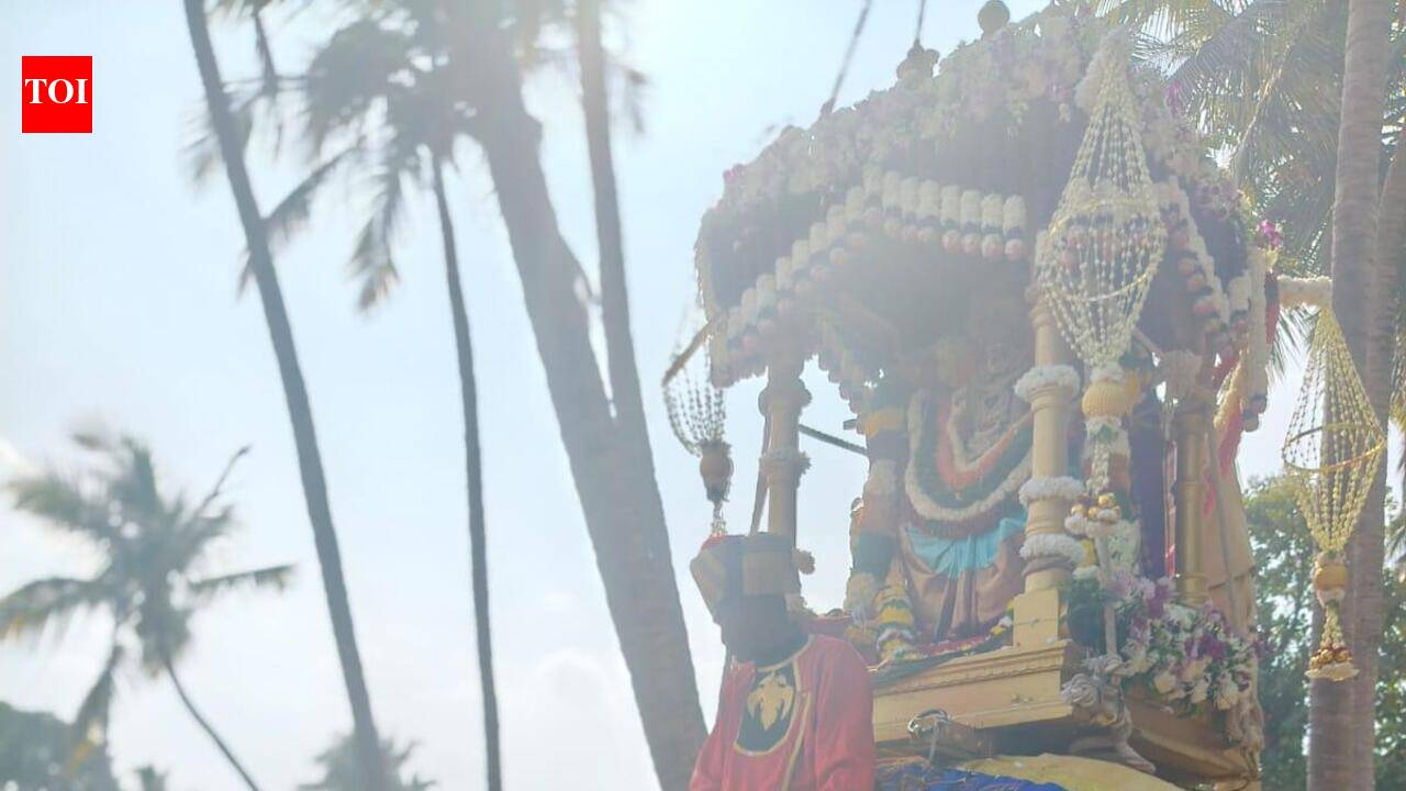 Dhananjaya carries howdah on debut as Srirangapatna Dasara begins ...