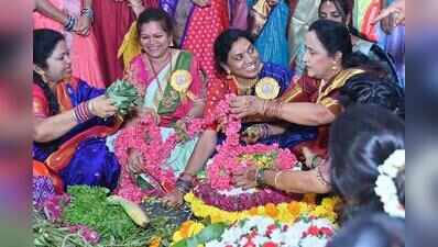 Bathukamma blooms beyond Telangana