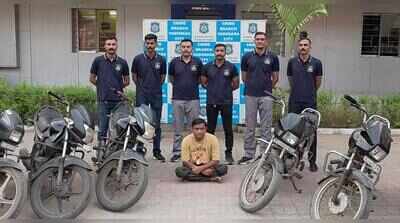 Cops crack 13 bike theft cases, accused held