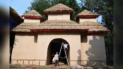 Victoria Memorial to Thai temple, Noida Puja pandals to rival CR Park glitz this year