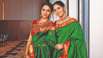 Colours Of Navaratri - Day 6: Green & grace