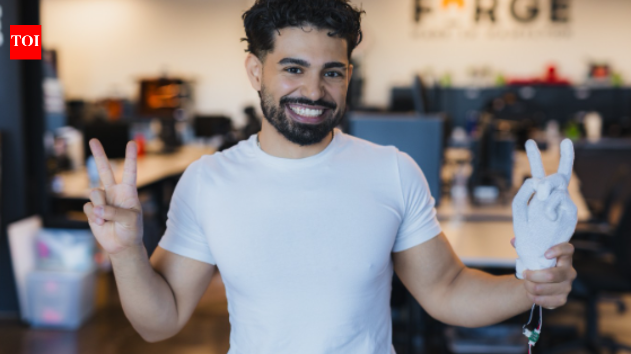 At 10 in war-torn Syria, Ahmed Ibrahim tried to build a Lego prosthetic hand for a friend injured in a bombing; now in Canada, he has won funding to develop an AI-powered robotic hand