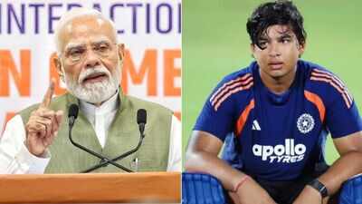 PM Modi praises teenage Asiad medallists, Vaibhav Sooryavanshi's reaction says it all