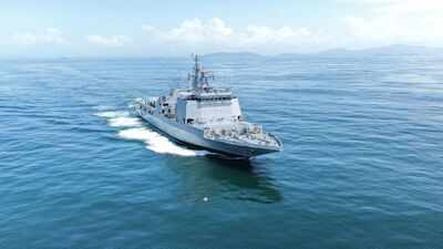 A mothership for drones, a testbed for weapons: What INS Samarthak brings to Indian Navy