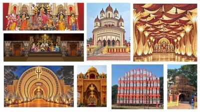 Temples, palaces and Satyajit Ray: Mumbai’s Durga Puja pandals turn into cultural showcases
