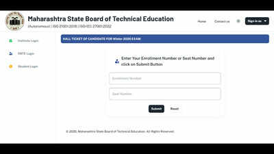 MSBTE Winter 2026 admit card released at msbte.ac.in: Direct link to download hall tickets here