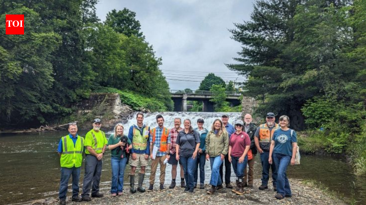 A century later, the Cross Brothers Dam is gone—and the river is finally 'breathing' again.