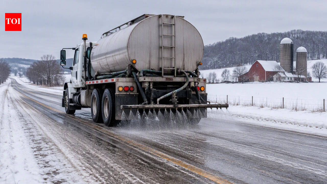 In 2008-09, Wisconsin sprayed leftover cheese brine on roads; the ...