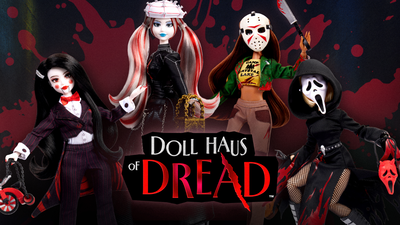 Horror icons Ghost Face, Jason Voorhees, Pinhead and Billy the Puppet are getting fashion-doll makeovers, complete with dramatic outfits