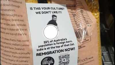 ‘Racism isn’t welcome’: Australian MP condemns anti-Indian stickers with ‘Remigration now’ message