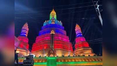 Silchar, Udharbond light up as revellers flood pandals