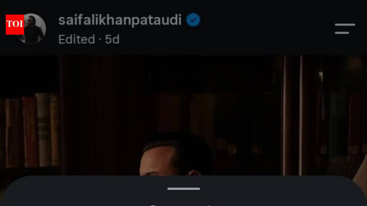 Saif Ali Khan makes Instagram debut; Ibrahim Ali Khan asks, 'Is this you, Abba, no na?' as the father-son duo trade jokes